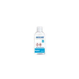 image -Neocare C3 -Gel Hydroalcoolique Pour L’antisepsie Rapide Des Mains - Large Spectre Antimicrobien : Activité Sur Bactéries, Moisissures Et Virus. - Homologué Par Le Ministère De La Santé - Flacon De 100 Ml.