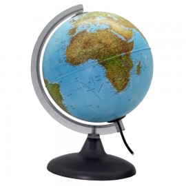 image Globe Terrestre De Bureau Lumineux 25 Cm - Elite