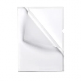 image Lot De 10 Chemise Coin En Pp Translucide Colorprotect - Transparent