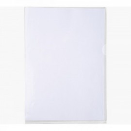 image Lot De 10 Chemises A Coin Exacompta Pvc Lisse Cristal