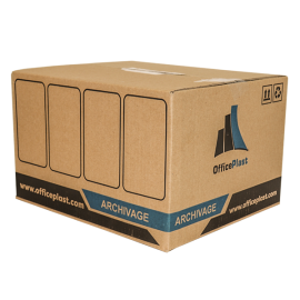 image Lot De 5 Caisses De Stockage Des Boites D'archive