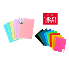 image Lot Porte Document 60V Pastel Purple +Porte Doc 40V Romantic Gratuite