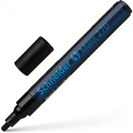image Marqueur Paint 270 Pointe Conique Noir - Schneider
