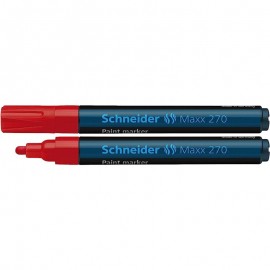 image Marqueur Paint 270 Rouge Pointe Conique