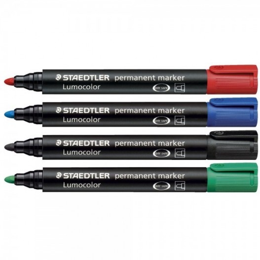 image Marqueur Permanent Lumocolor Ogive Steadtler
