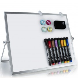 image Mini Tableau Blanc A Poser Sur Bureau 18.5 X 27Cm - Ad