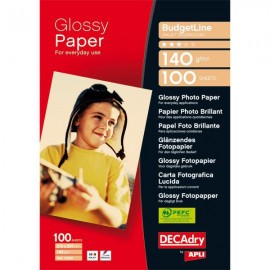 image Papier Photo Brillant A4 140Gr Paquet De 100