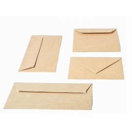 image Paquet De 100 Enveloppes Kraft 22X32 - Ribat