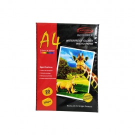 image Paquet De 100 Papier Photo 160 Gr Brillant
