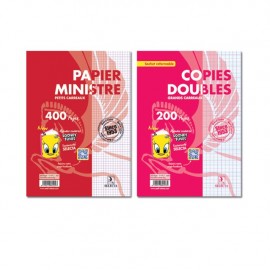 image Paquet De 200 Doubles Feuilles Perforees Seyes Pm - Selecta