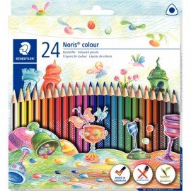 image Paquet De 24 Crayons Couleur Eco Brillant - Staedtler
