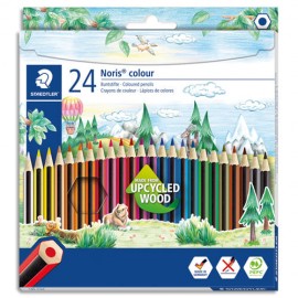image Paquet De 24 Crayons Couleur Eco Brillant - Staedtler