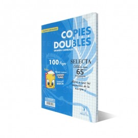 image Paquet De 100 Doubles Feuilles Seyes Gm A4 - Selecta 055