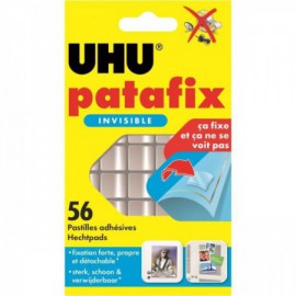 image Pastilles Adhésives Uhu Patafix Invisible 56Gr