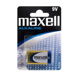 image Pile Alcaline 9 Volts - Maxell