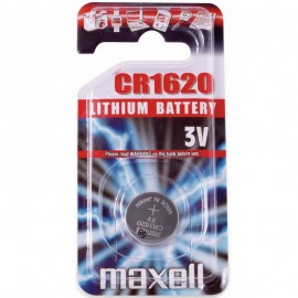 image Piles Bouton 3V Cr Lithuim Cr1620 -Maxell