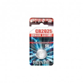 image Piles Bouton 3V Cr Lithuim Cr2025 -Maxell