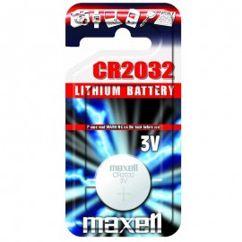 image Piles Bouton 3V Cr Lithuim Cr2032 -Maxell