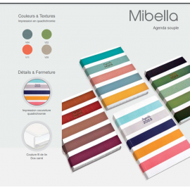 image Plannner Souple Mibella 2024 - 14X20Cm