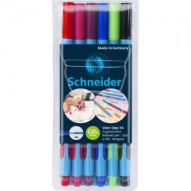 image Pochette 6 Stylos Slider Edge Xb Assorties