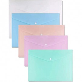 image Pochette A Bouton Assorties-Pastel