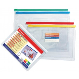 image Pochette Avec Zip Transparente B6 - Erichkrause
