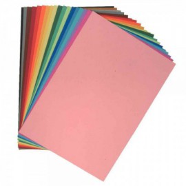 image Pochette De 12Papier Dessin 24X32 Couleur