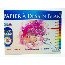 image Pochette De 10 Papier Dessins Couleur - Oscar