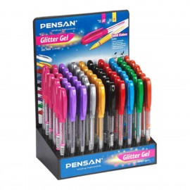 image Stylo Gel Glitter - Pensan