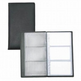 image Porte Carte Visite Noir 160 Cartes