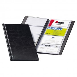 image Porte Carte Visite Noir 240 Cartes