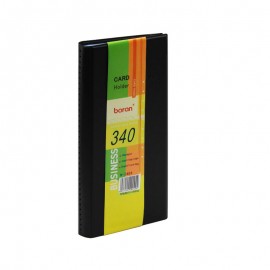 image Porte Carte Visite Noir 340 Cartes