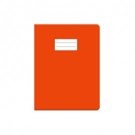 image Protege Cahier Lino 17*22 Pm - Orange