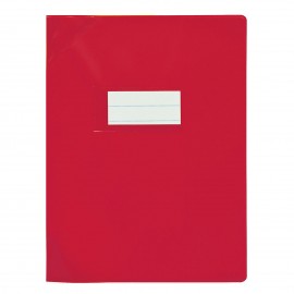 image Protege Cahier Lino 17*22 Pm - Rouge