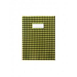 image Protege Cahier Avec Carreaux Vichy 21×29,7Cm A4 Gm - Jaune