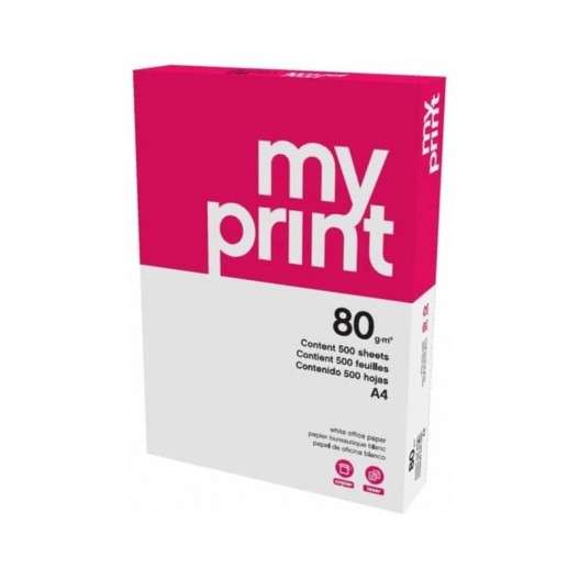 image Rame De Papier Blanc A4 My Print- 80Gr