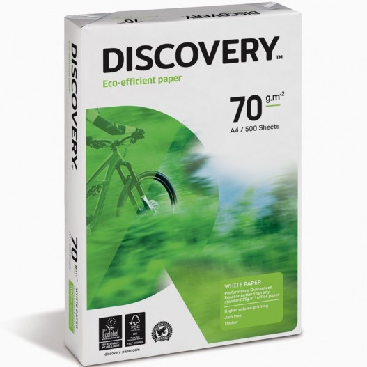 Image Rame De Papier Blanc Discovery - 70Gr 500 Feuilles