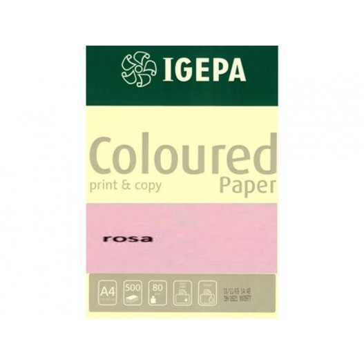 image Rame Papier Couleur A3 -500 Feuilles Rose Pastel