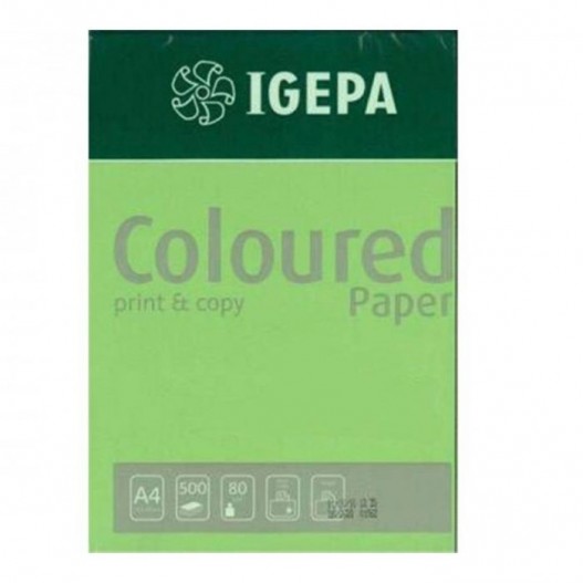 image Rame Papier Couleur A4 -500 Feuilles Vert Pastel
