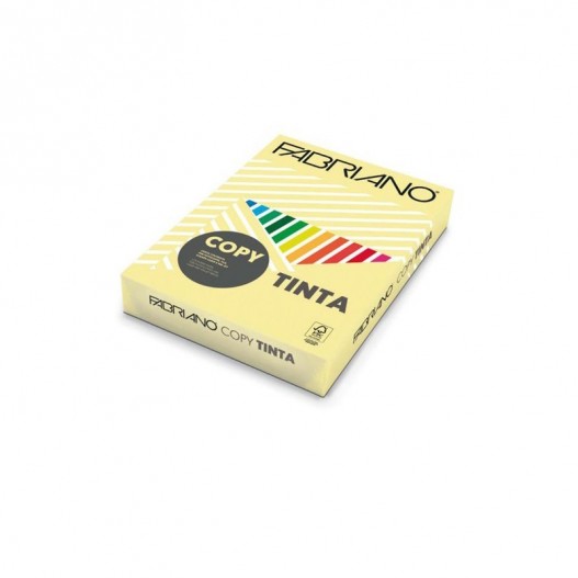 image Ramette Couleur Fabriano A4 80G - Jaune Pastel