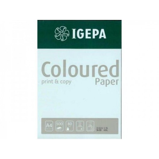 image Ramette De Papier Couleur A4 -500 Feuilles Bleu Pastel