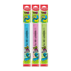 image Regle Flexible Twist'n Flexible 30 Cm Maped 2790