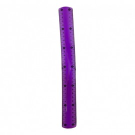image Regle Unbreak Incassable 30 Cm - Purple
