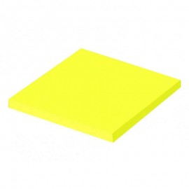 image Stick Note 76 *76Mm Fluo 100 Feuilles - Jaune