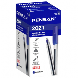 image Stylo A Bille 1Mm Triangulaire - Pensan