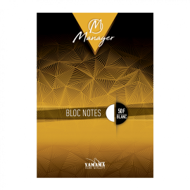 image Bloc Note 50F Manager A5 Avec Ligne - Yamama