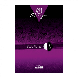 image Bloc Note 50F Manager Pm 5/5 17*22Cm- Yamama
