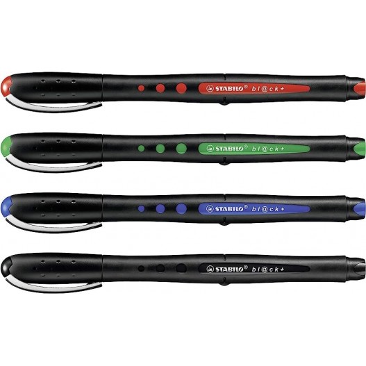 image Stylo Bl@Ck + Medium Stabilo
