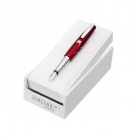 image Stylo Plume Charm Rouge - Online